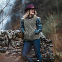 Stenton Ladies Fleece Gilet - Lovat by Hoggs of Fife Waistcoats & Gilets Hoggs of Fife   