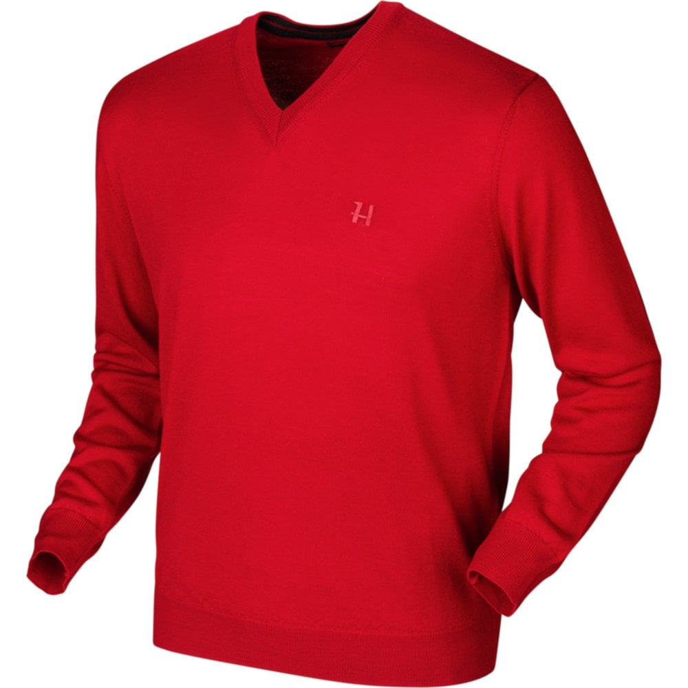 V Neck Pullover by Hoggs of Fife