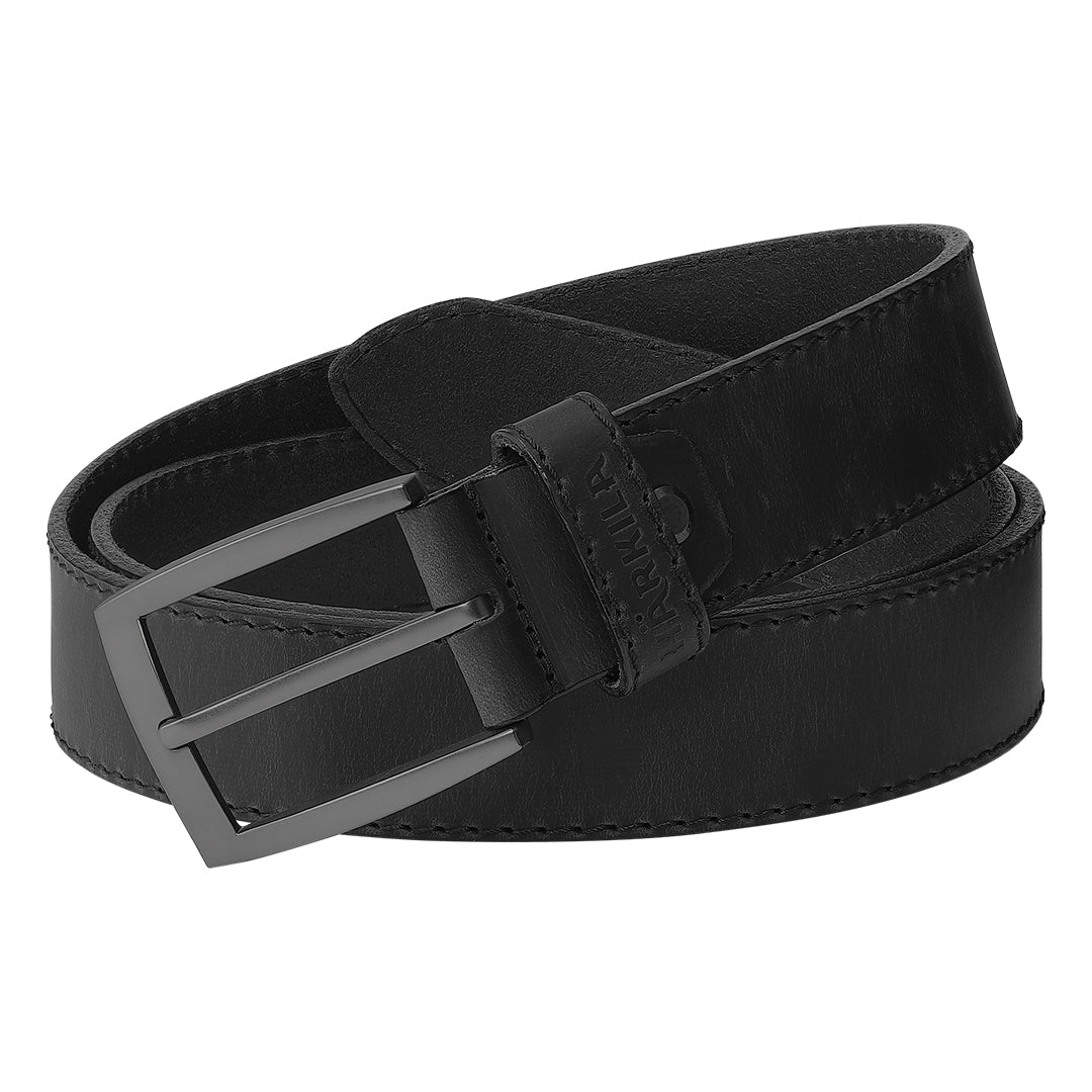 Harkila Arvak Leather Belt - Black | Great British Outfitters