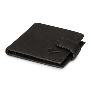 Monarch Leather Coin Wallet - Black by Hoggs of Fife Accessories Hoggs of Fife   